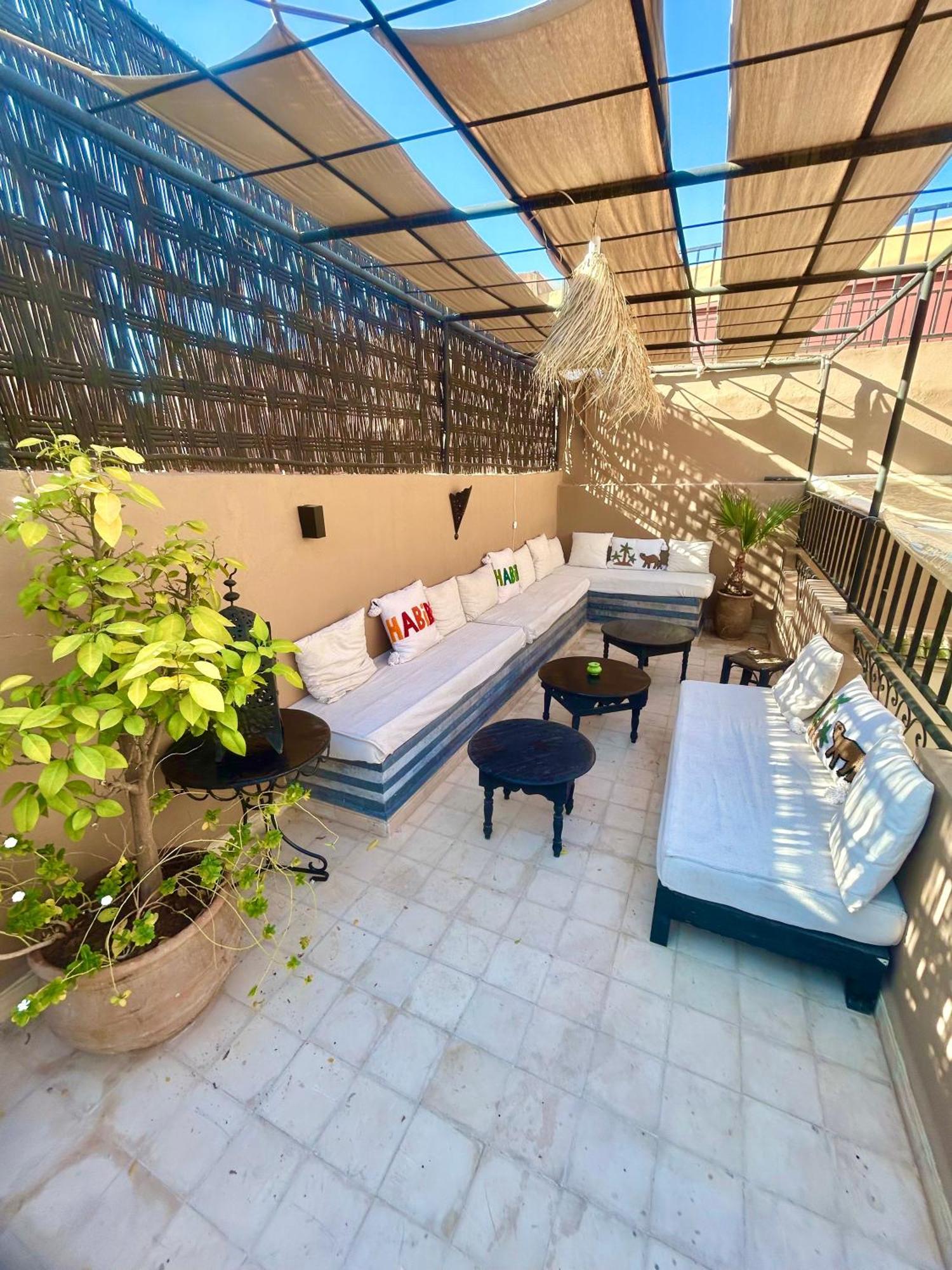 Riad Darna 4 Chambres Avec Piscine Et Petit Dejeuner Marraquexe Exterior foto