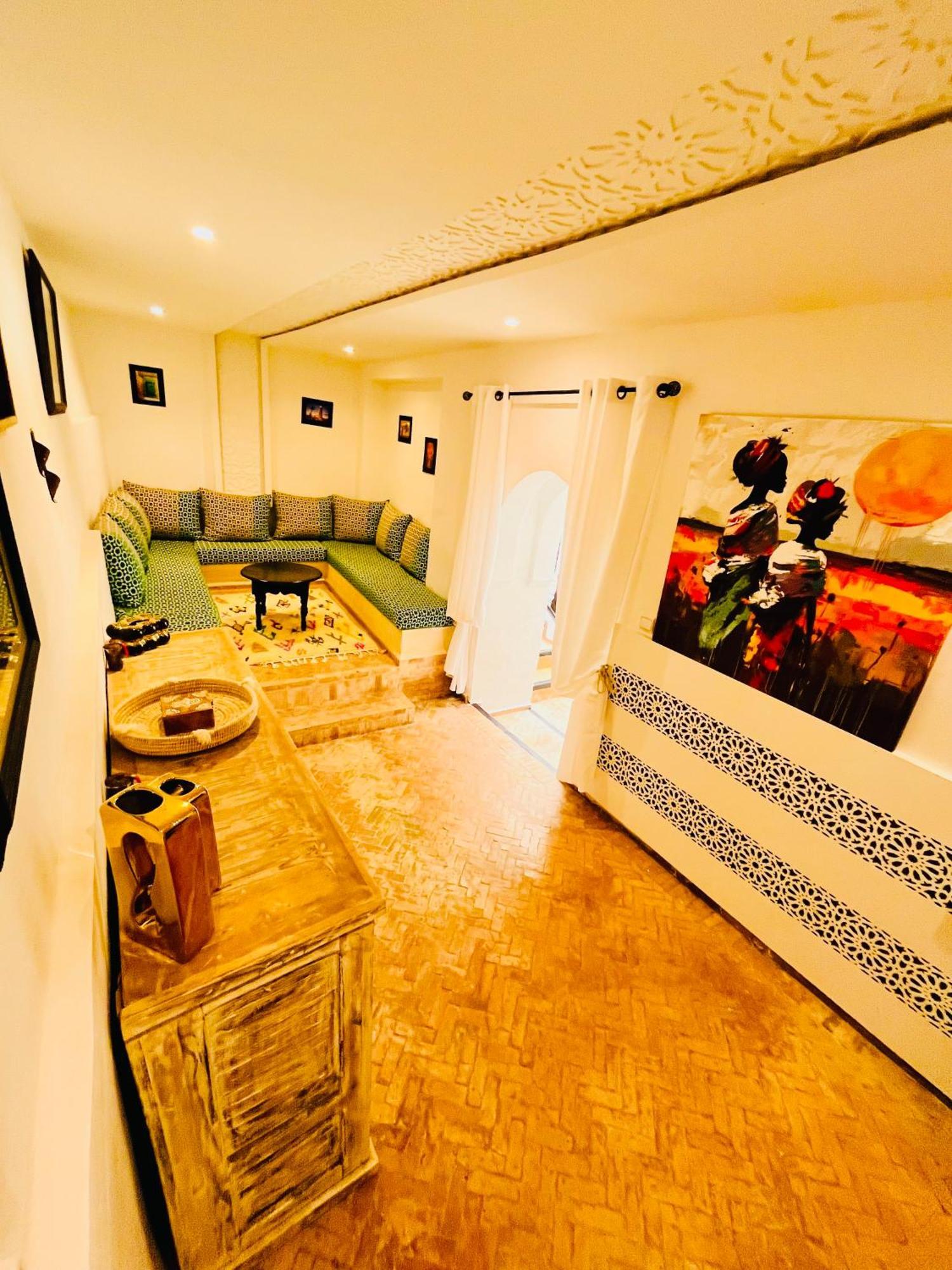 Riad Darna 4 Chambres Avec Piscine Et Petit Dejeuner Marraquexe Exterior foto