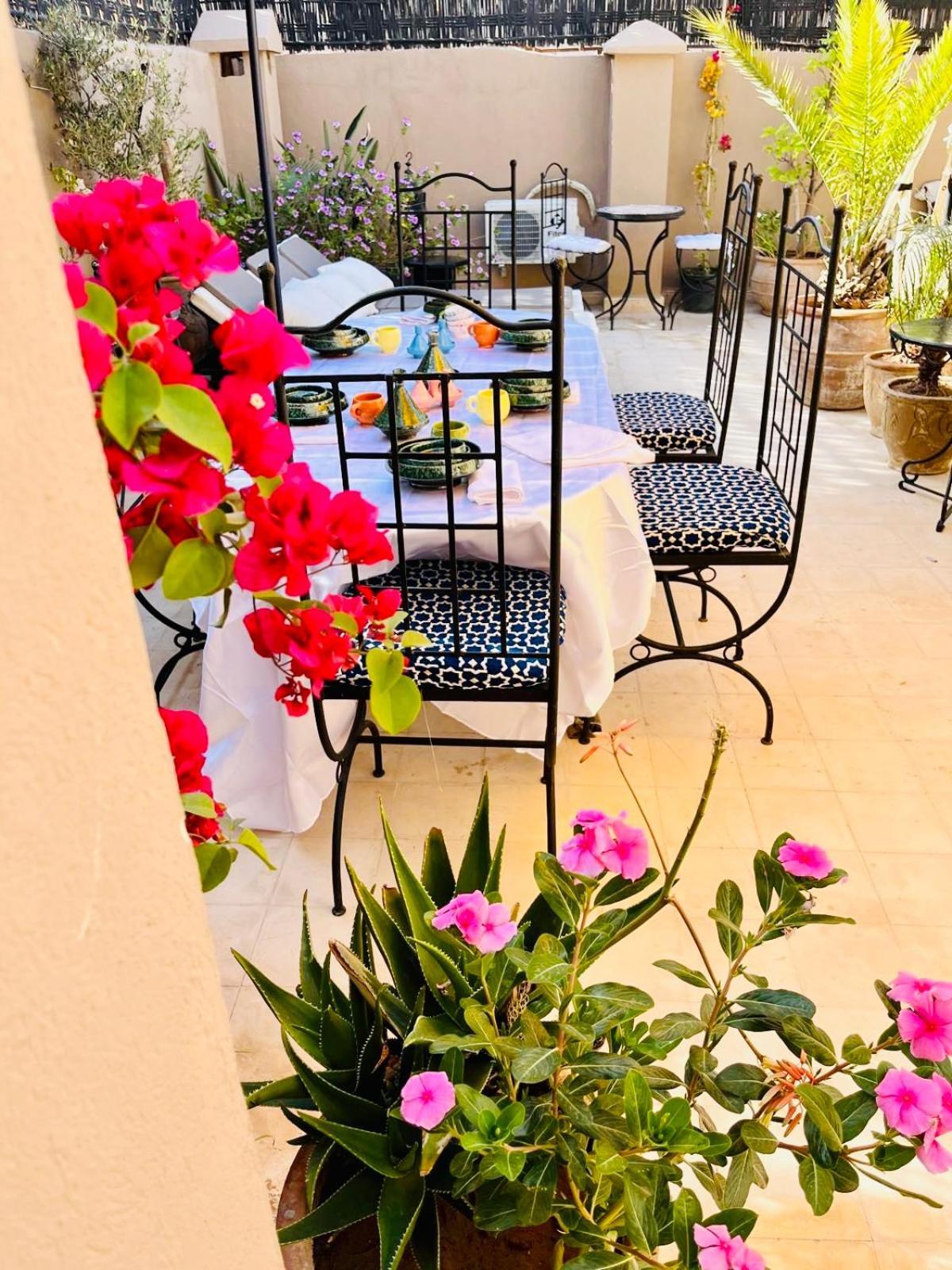 Riad Darna 4 Chambres Avec Piscine Et Petit Dejeuner Marraquexe Exterior foto