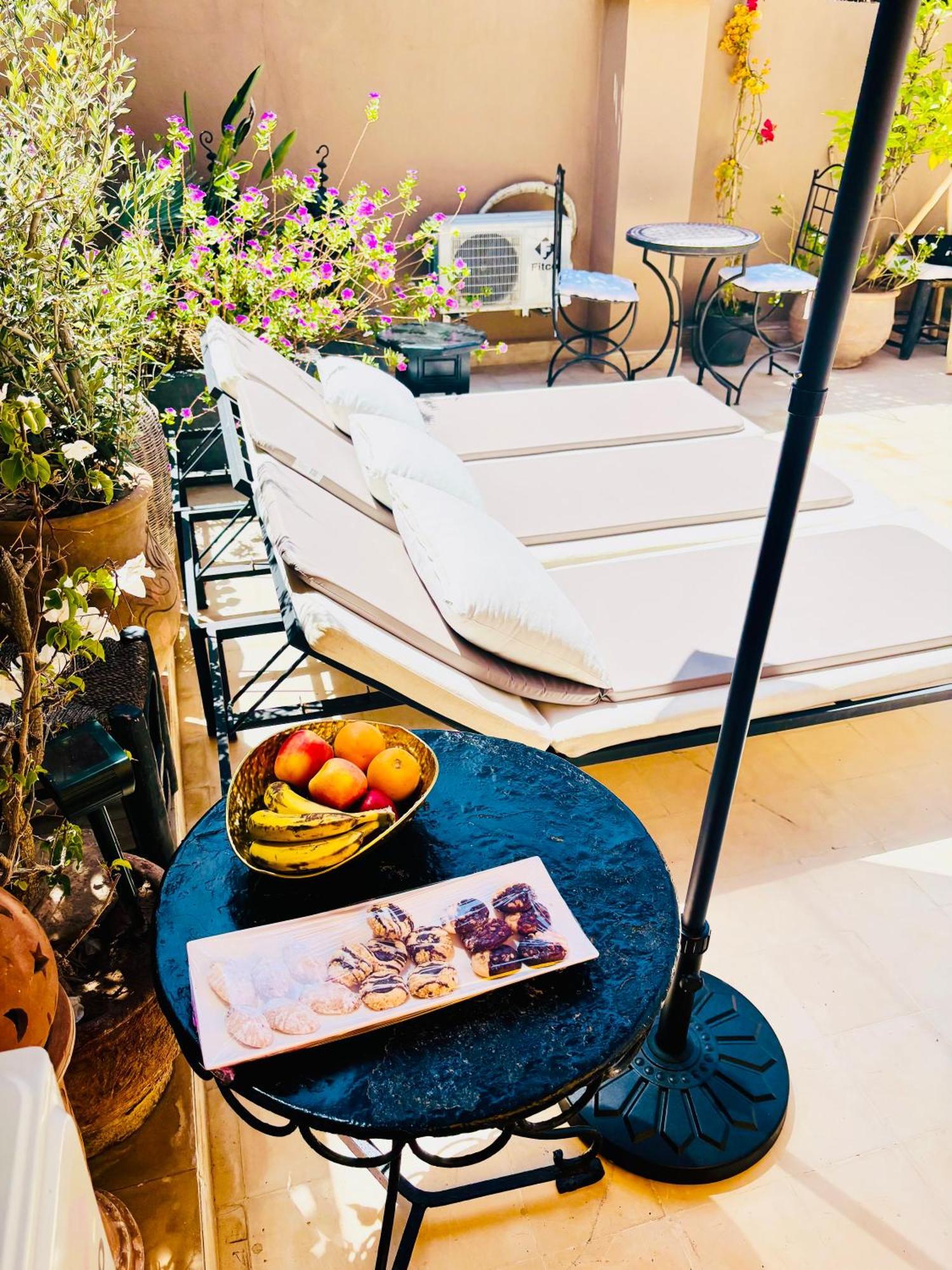 Riad Darna 4 Chambres Avec Piscine Et Petit Dejeuner Marraquexe Exterior foto