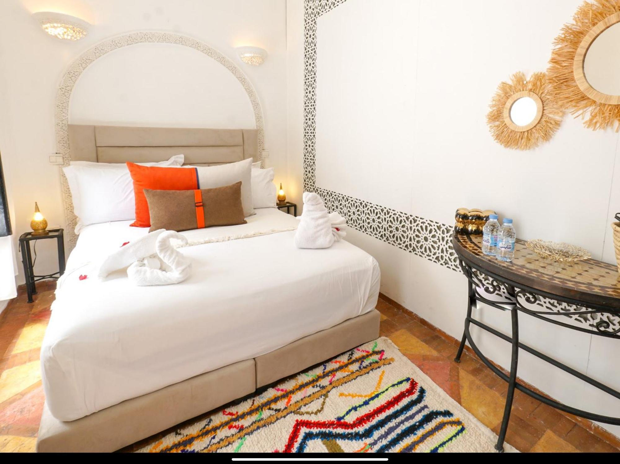 Riad Darna 4 Chambres Avec Piscine Et Petit Dejeuner Marraquexe Exterior foto