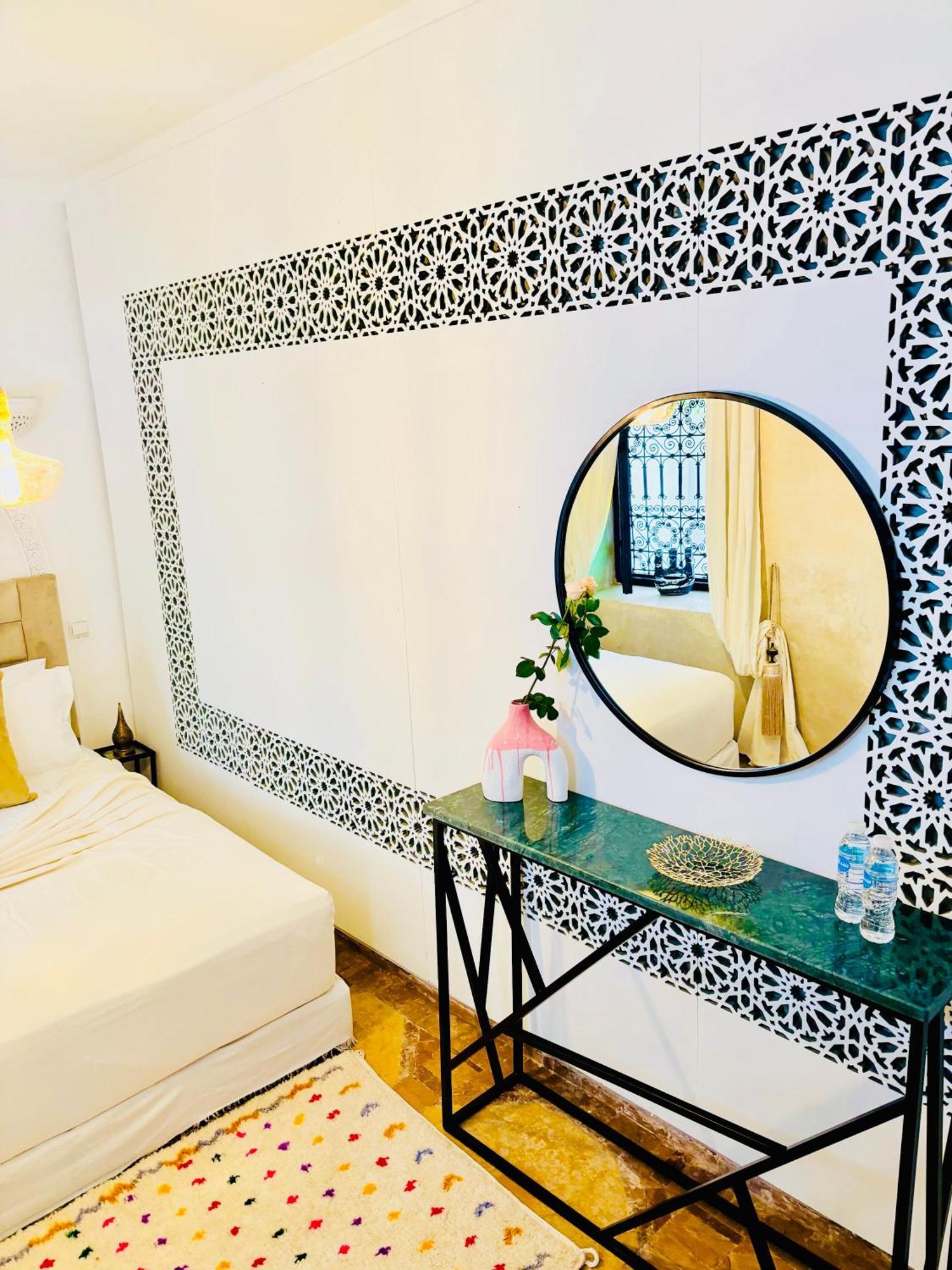 Riad Darna 4 Chambres Avec Piscine Et Petit Dejeuner Marraquexe Exterior foto