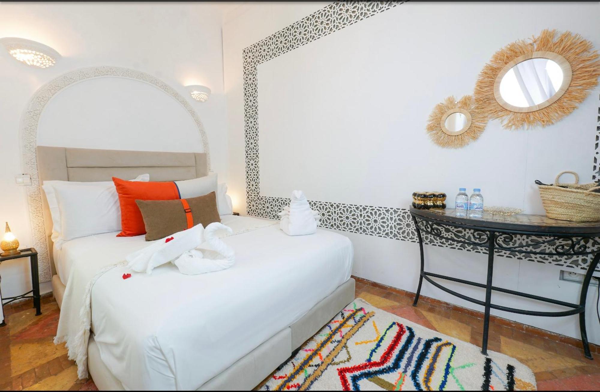 Riad Darna 4 Chambres Avec Piscine Et Petit Dejeuner Marraquexe Exterior foto