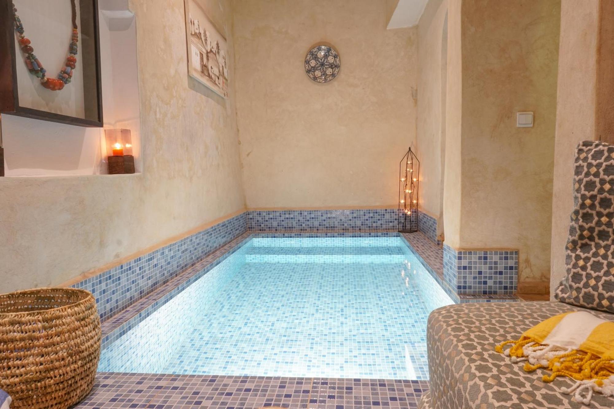 Riad Darna 4 Chambres Avec Piscine Et Petit Dejeuner Marraquexe Exterior foto
